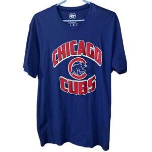 ‘47 Brand blue Chicago Cubs t-shirt (size large)